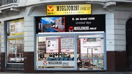 La vidriera de Migliorisi Almagro, Corrientes 4599